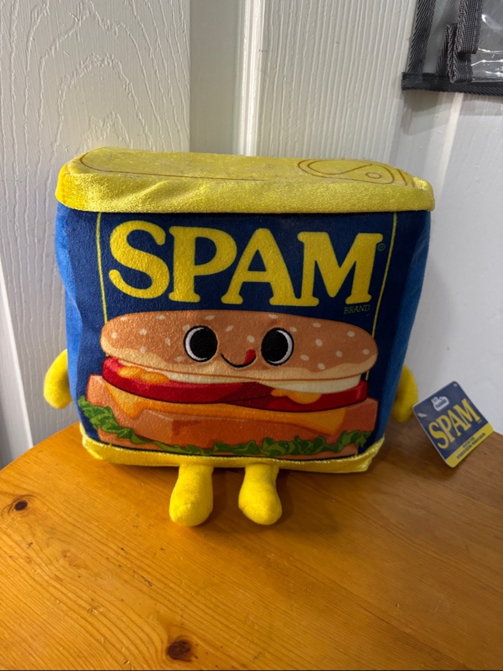 SPAM Plush Box Toy NWT